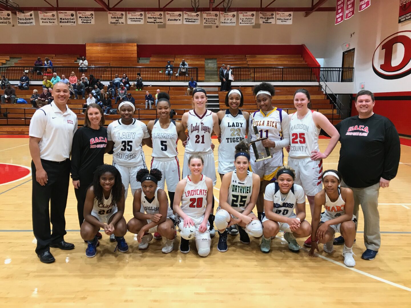 2018 GACA Junior Girls North All-Star Team