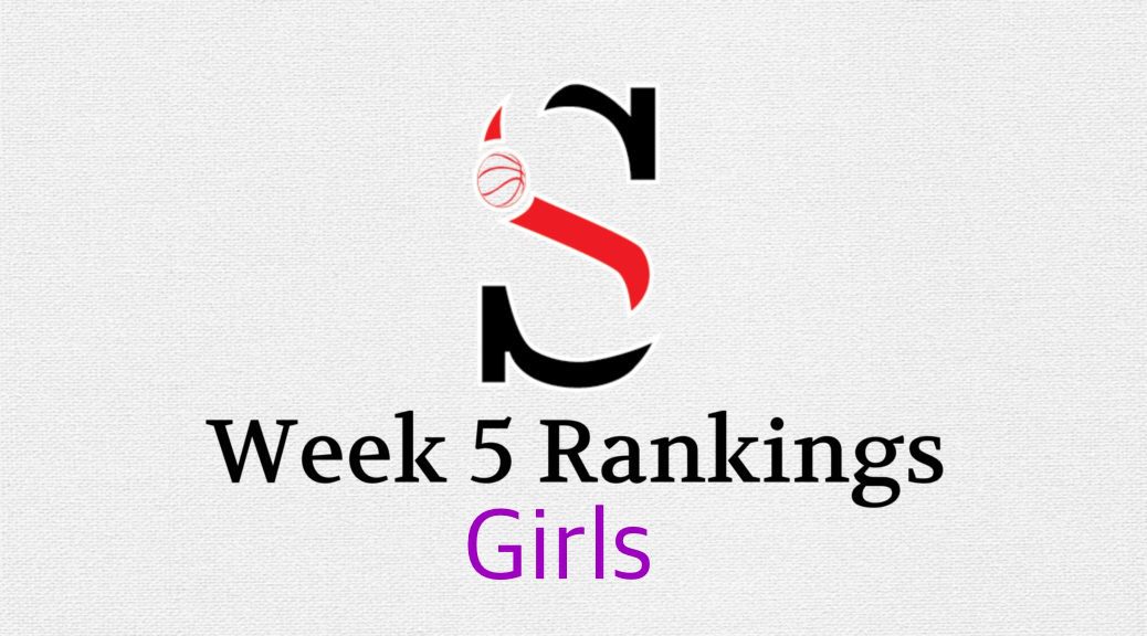 Week 5 Girls Rankings