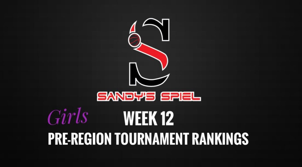 Week 12 Girls Pre-Region