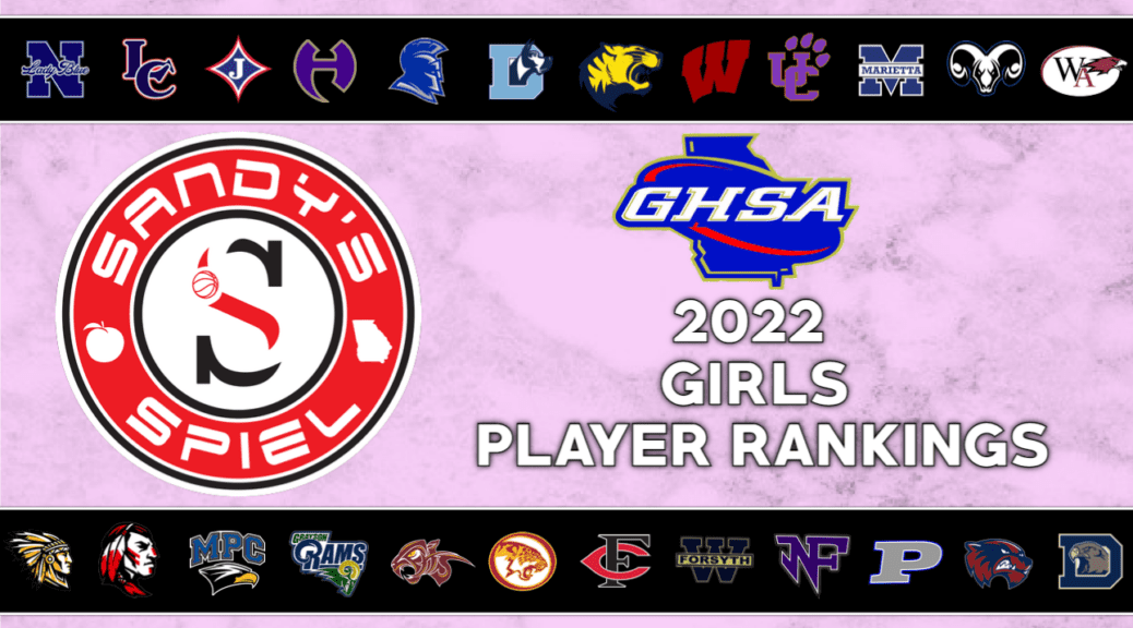 2022 GHSA Girls Player Rankings