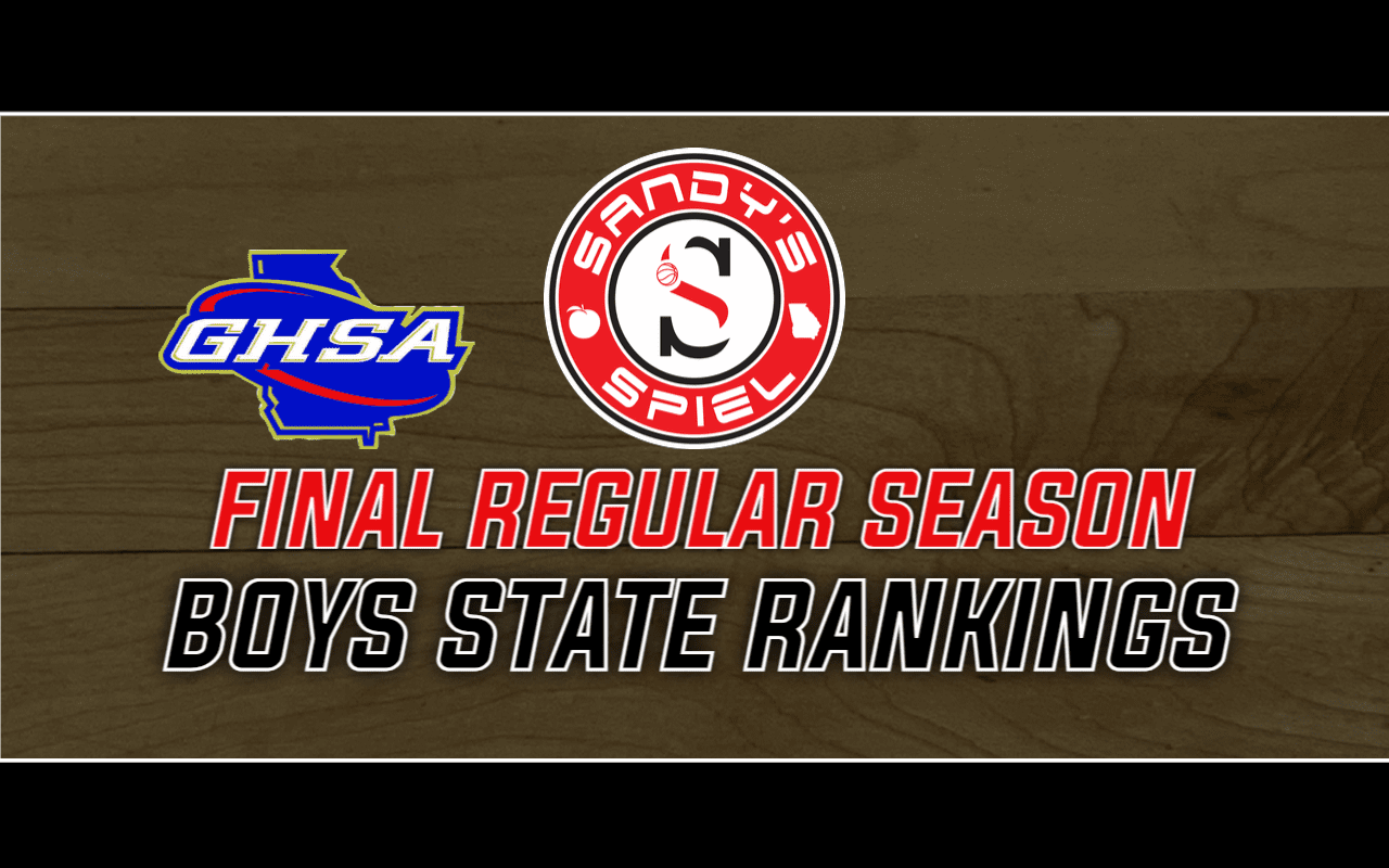 202324 GHSA Final Regular Season Boys Basketball State Rankings