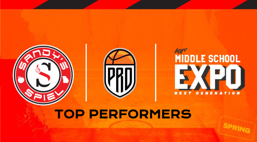 PRO Movement Middle School Expo Boys Top Performers