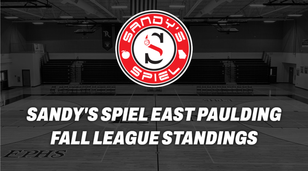 East Paulding Fall league Standings