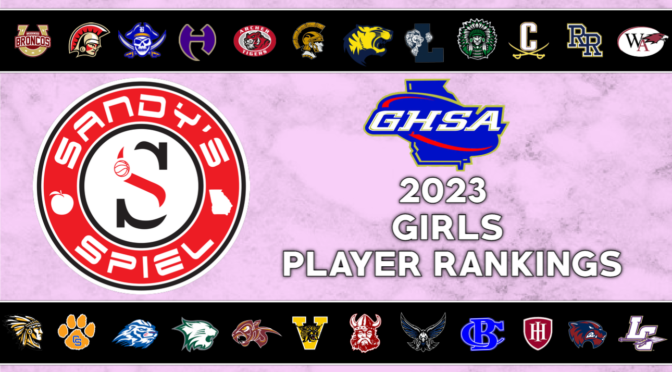 2023 GHSA Girls Player Rankings