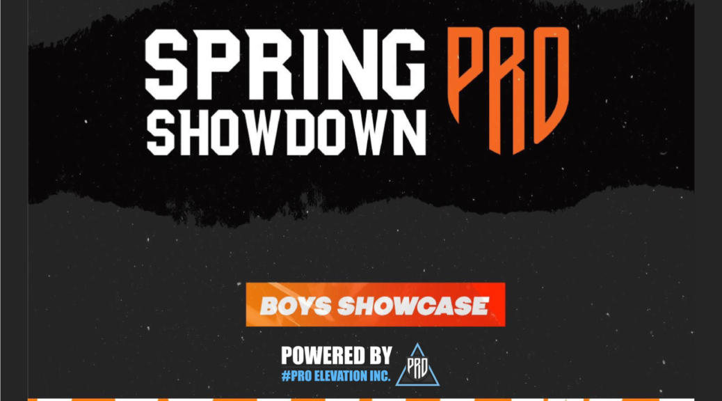 PRO Spring Showdown Boys Top Performers