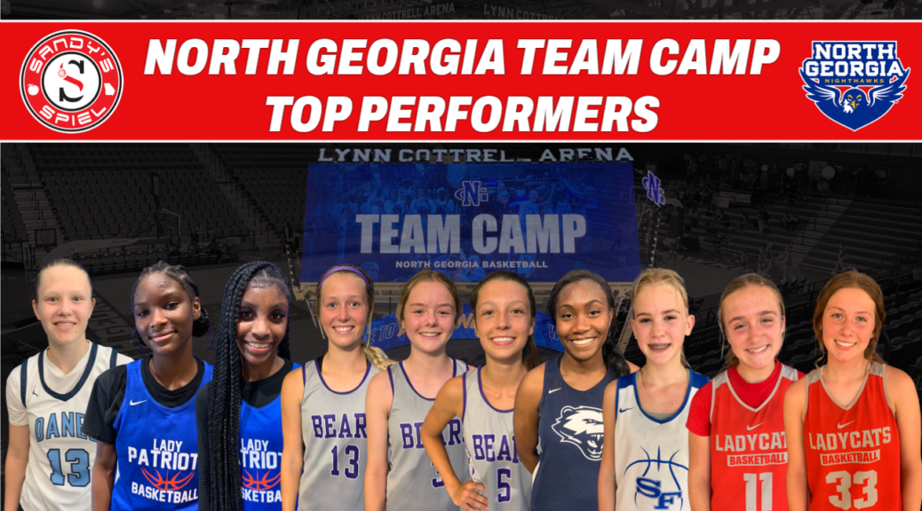 UNG WBB Team Camp Top Performers