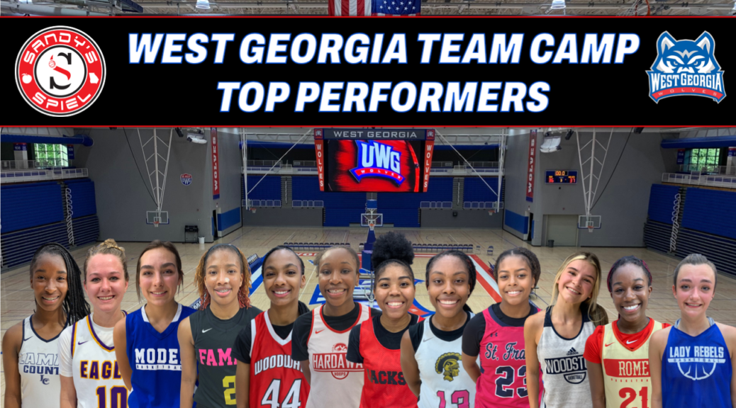 West Georgia Team Camp Top Performers