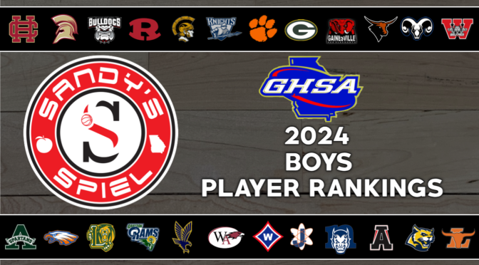GHSA Boys Player Rankings 2024