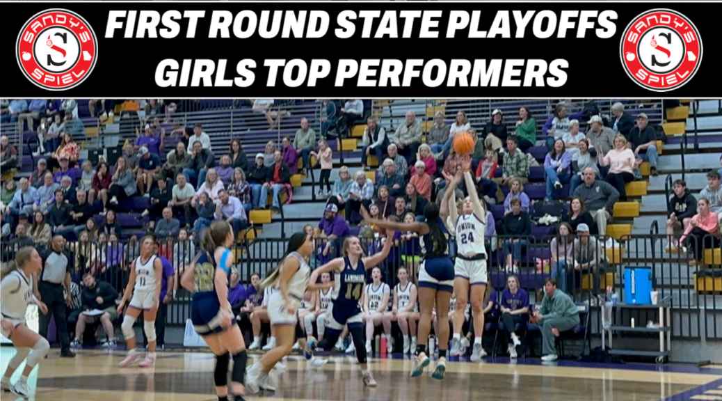 First Round State Playoffs Girls Top Performers