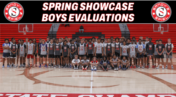 Sandy's Spiel Spring Showcase 2024 Boys Evaluations