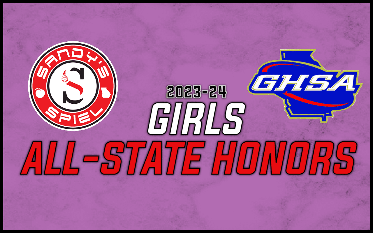 202324 GHSA Girls Basketball AllState Honors Sandy's Spiel