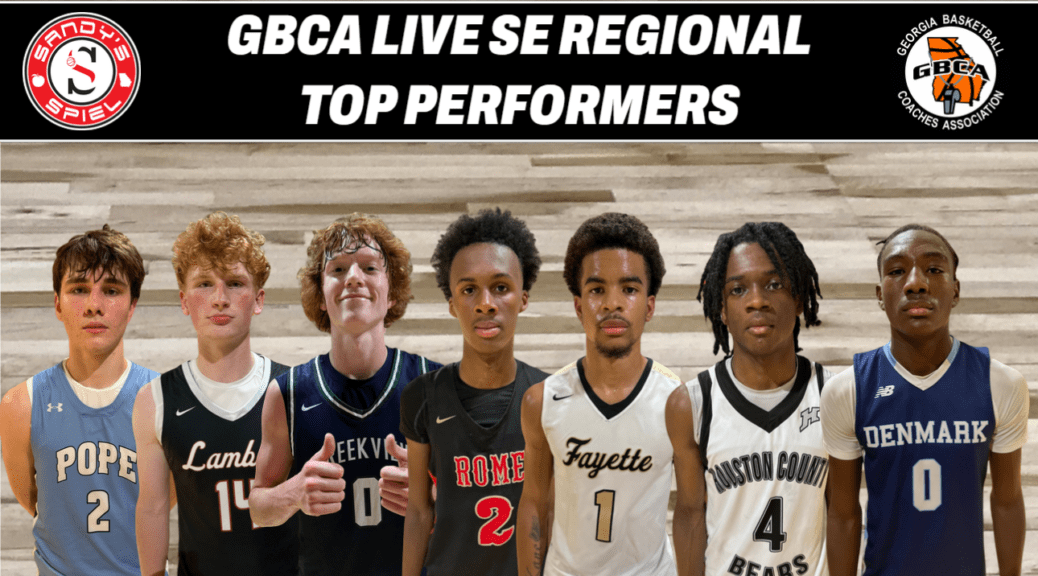 GBCA Live SE Regional Top Performers