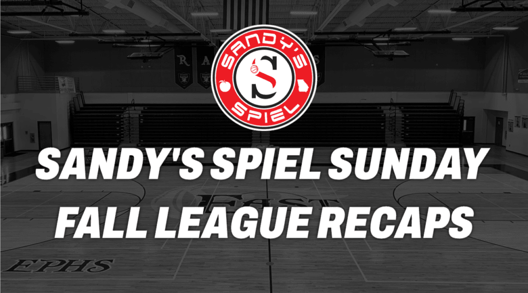 Sandy's Spiel Sunday Fall League Recaps