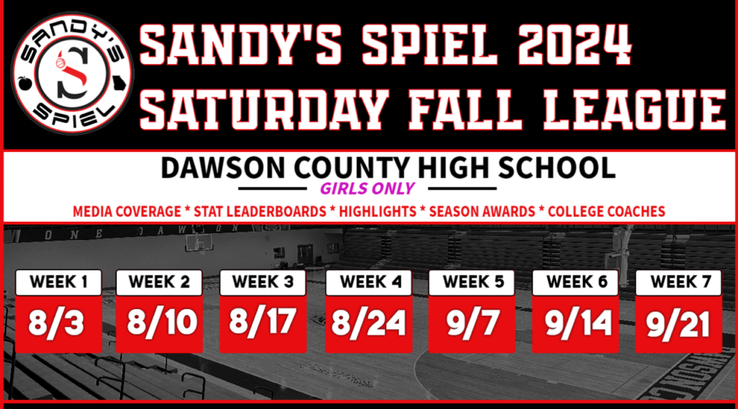 2024 Sandy's Spiel Saturday Fall League