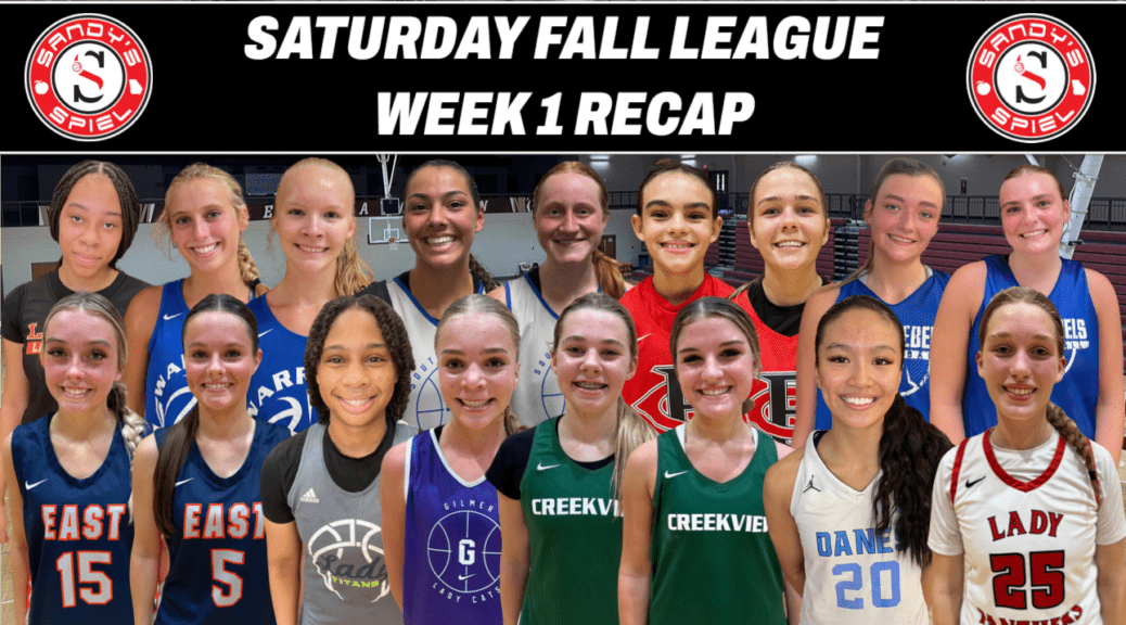 Sandy's Spiel Saturday Fall League 2024 Week 1 Recap