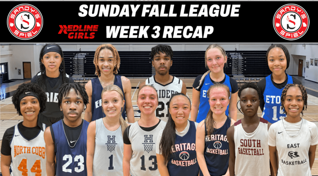 Sandy's Spiel Sunday Fall League 2024 Week 3 Recap