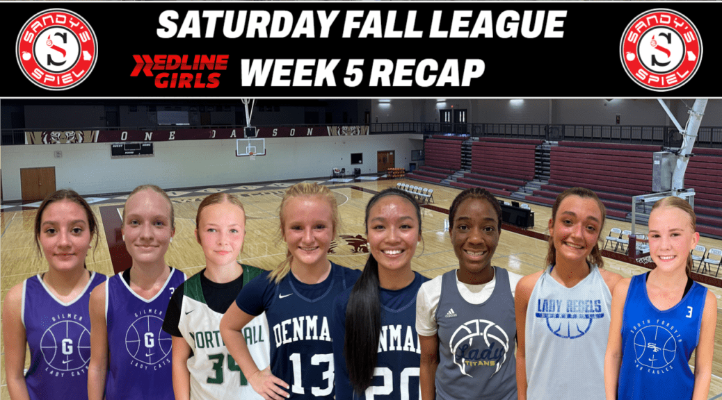 2024 Sandy's Spiel Saturday Fall League Week 5 Recap