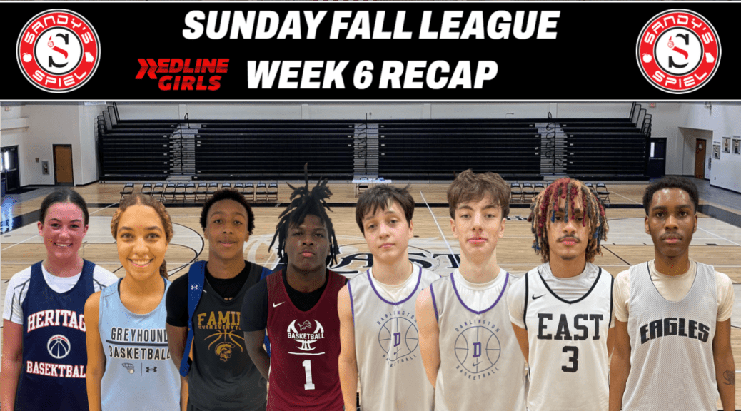 2024 Sandy's Spiel Sunday Fall League Week 6 Recap