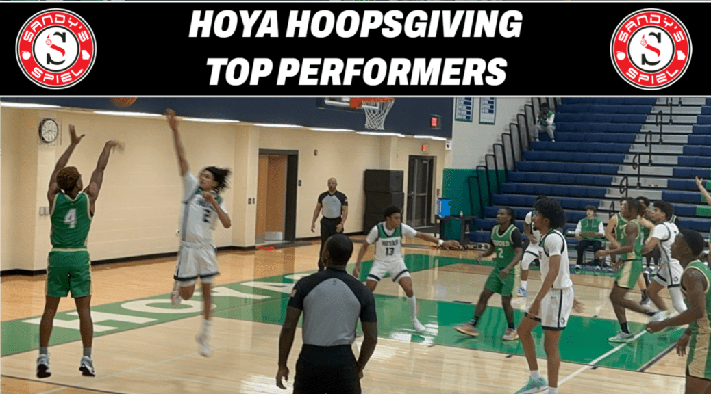 Hoya Hoopsgiving Top Performers