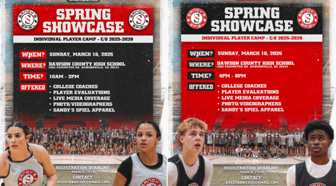 2025 Sandy's Spiel Spring Showcase