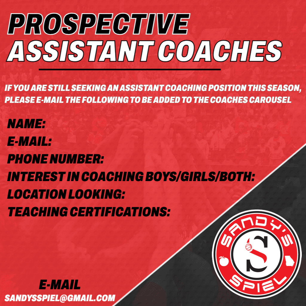 Prospective Assistant Coaches