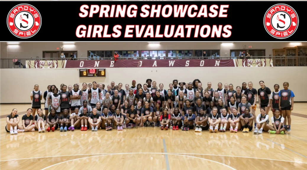 Sandy's Spiel Spring Showcase Girls Evaluations 2025