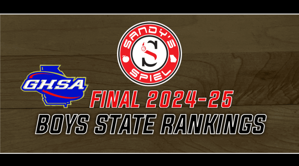 2024-25 Final GHSA Boys Basketball State Rankings