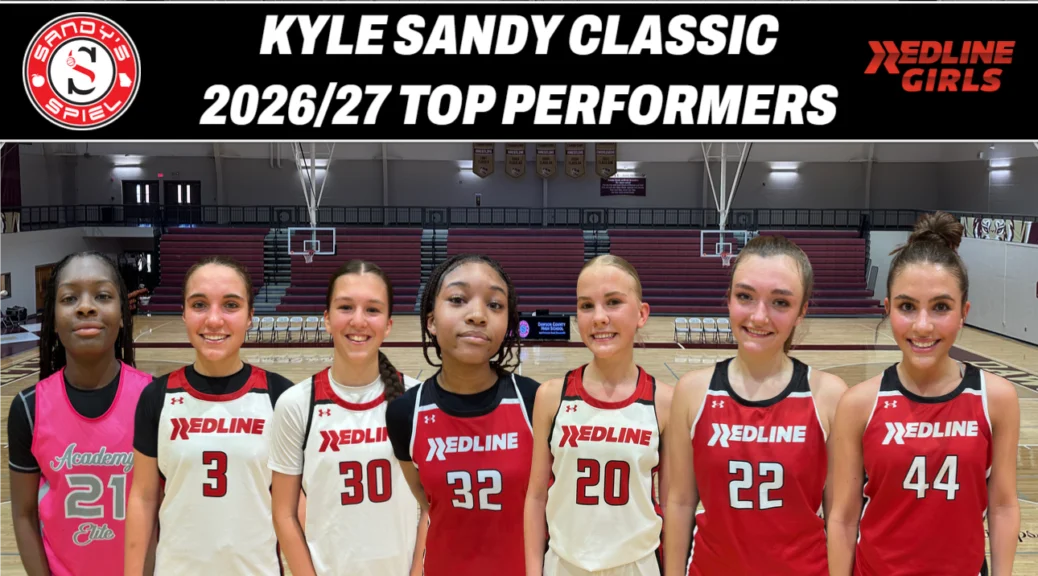Kyle Sandy Classic 2026/27 Top Performers