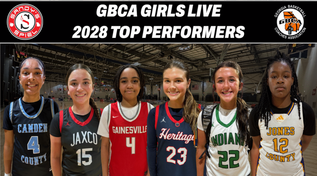 GBCA Girls Live 2028 Top Performers