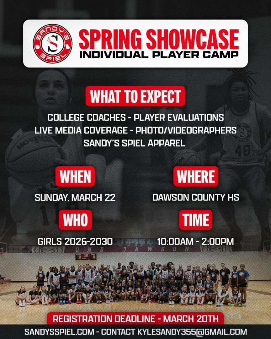 2026 Sandy's Spiel Spring Showcase Girls Registration