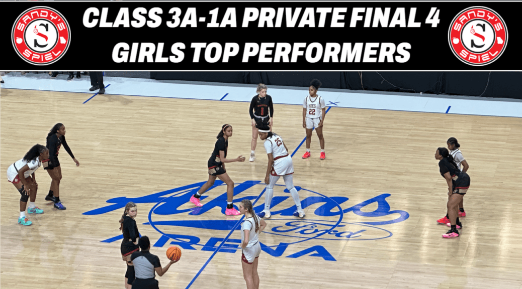 Class 3A-1A Private Final 4 Girls Top Performers