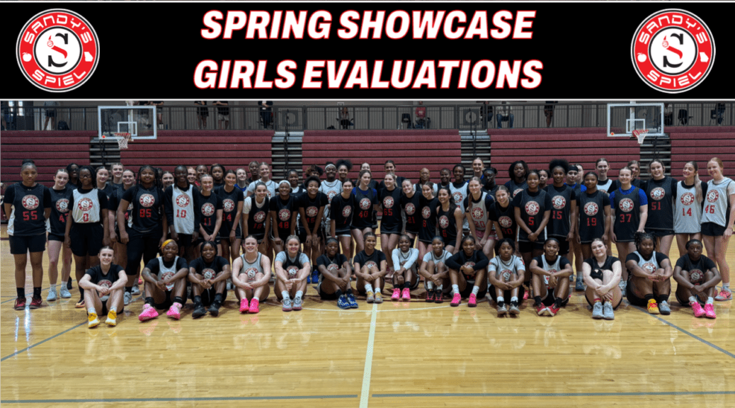 2026 Sandy's Spiel Spring Showcase Girls Evaluations