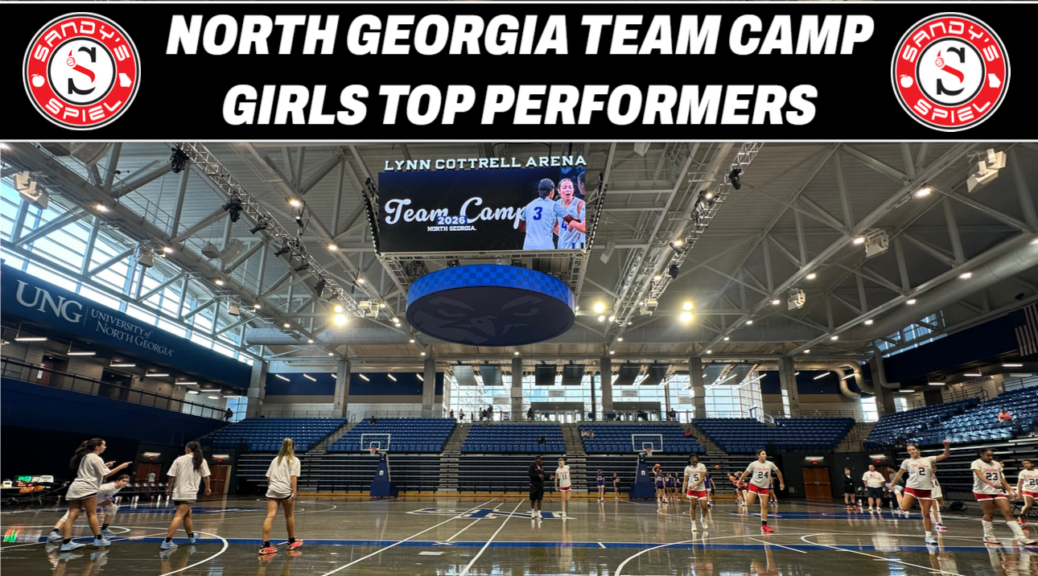 North Georgia Team Camp Girls Top Performers