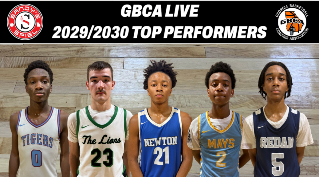 GBCA Live Boys 2029/2030 Top Performers