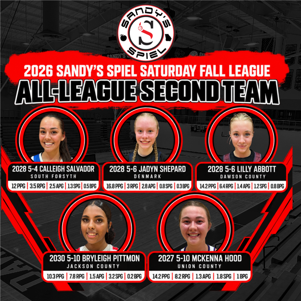 2026 Saturday Fall League Second Team