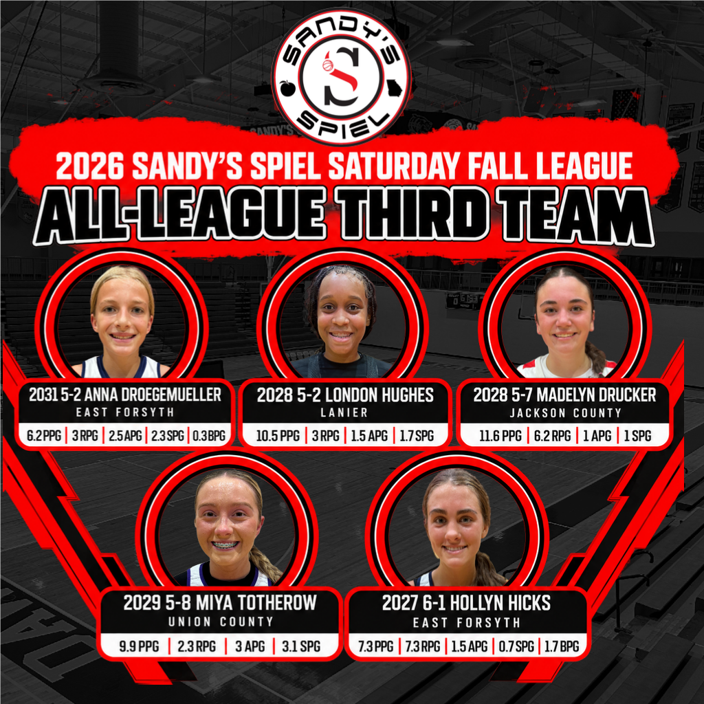 2026 Saturday Fall League Third Team